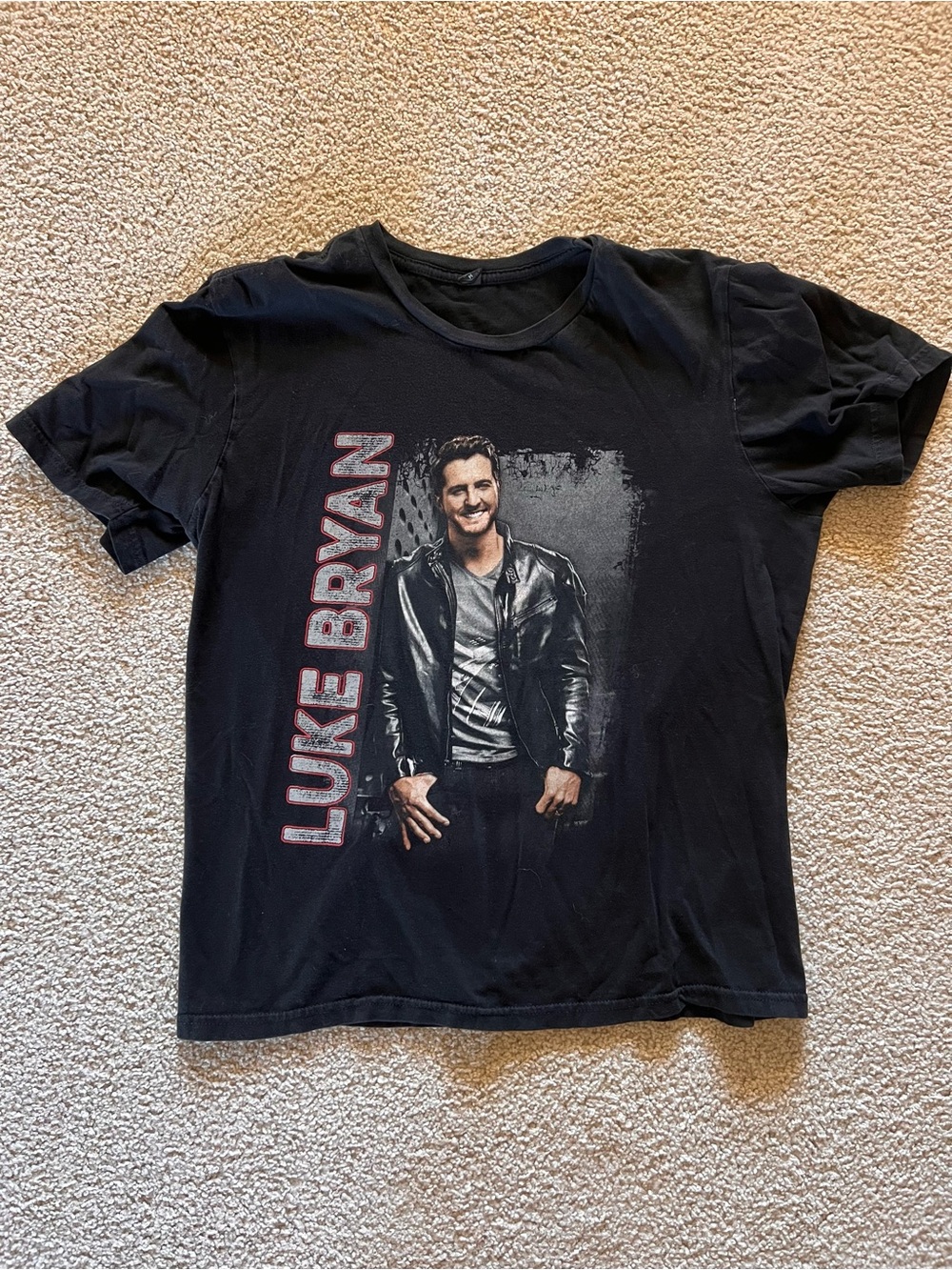 Luke Bryan Black Graphic Tour Tee